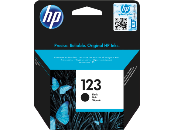 HP 123 Black Original Ink Cartridge