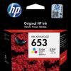 HP 653 Tri-color Original Ink Advantage Cartridge
