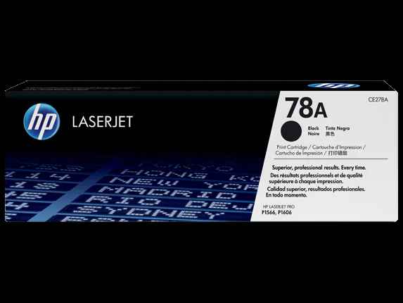 HP 78A (CE278A) Black Original LaserJet Toner Cartridge