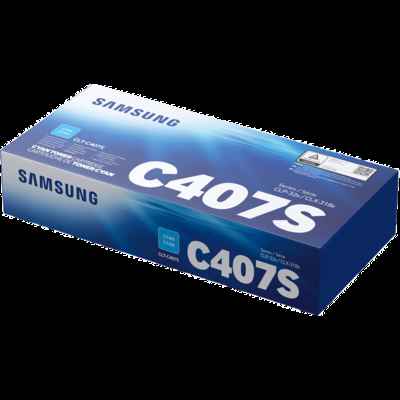 Samsung CLT-407S Cyan Toner Cartridge (ST998A)