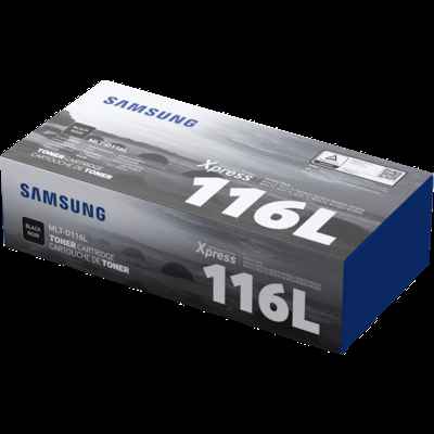 Samsung MLT-D116L High Yield Black Toner Cartridge (SU832A)