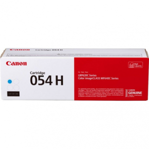 Canon 054H High Yield Cyan Toner Cartridge