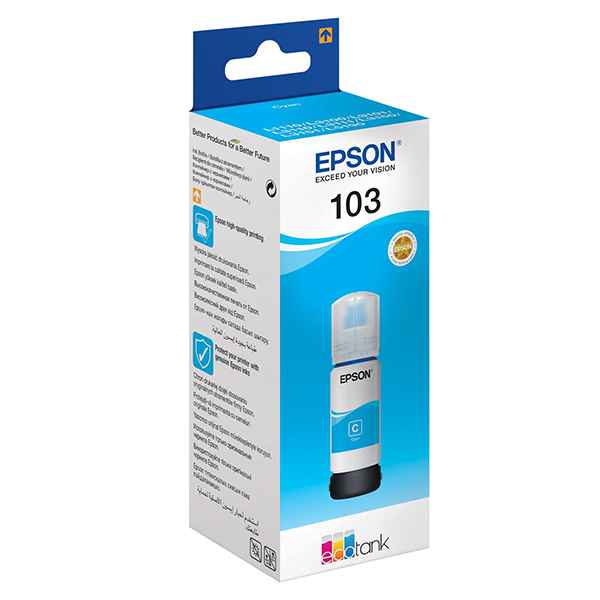 Epson 103 EcoTank 65ml Cyan Ink Bottle