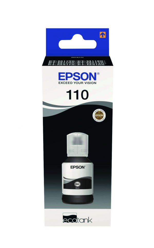 Epson 110 EcoTank 120ml Pigment Black Ink Bottle