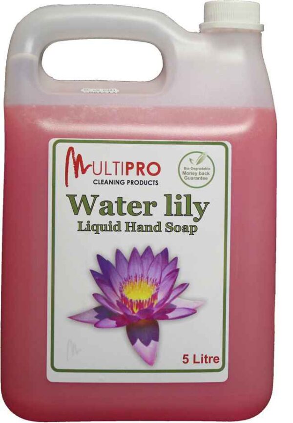 Multipro Liquid Hand Soap, Waterlily, 5L