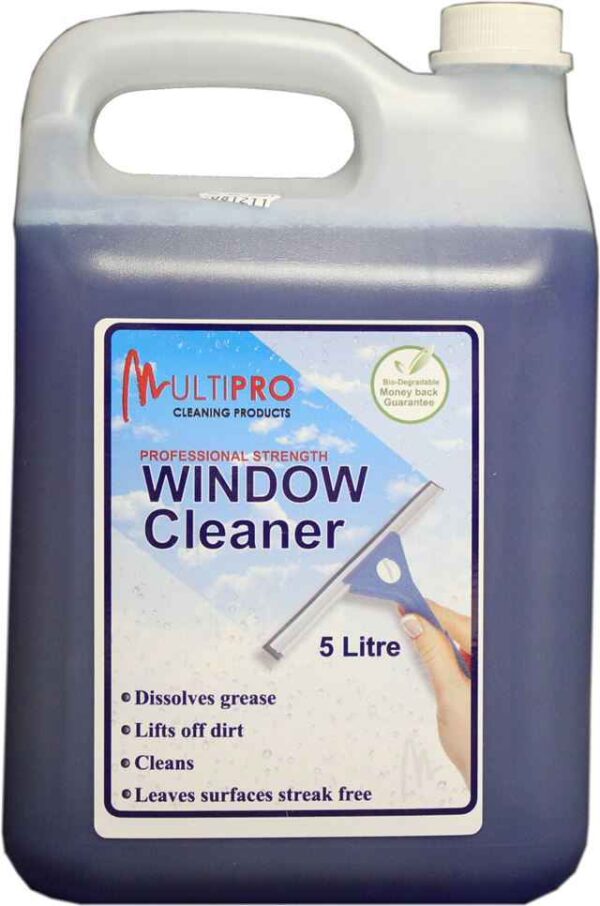 Multipro Window Cleaner 5L, Concentrated