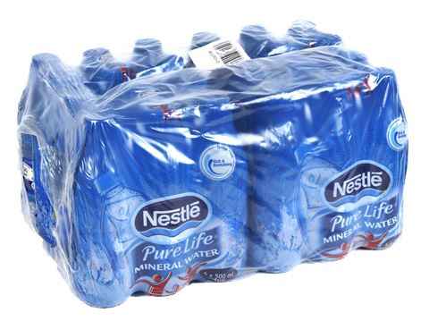 Nestle Pure Life Still Water, 500ml x 24 Bottles
