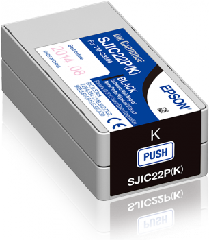 Epson SJIC22P Black Ink Cartridges (C33S020601)