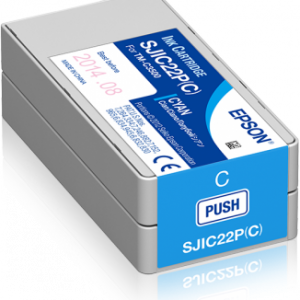 Epson SJIC22P Cyan Ink Cartridges (C33S020602)
