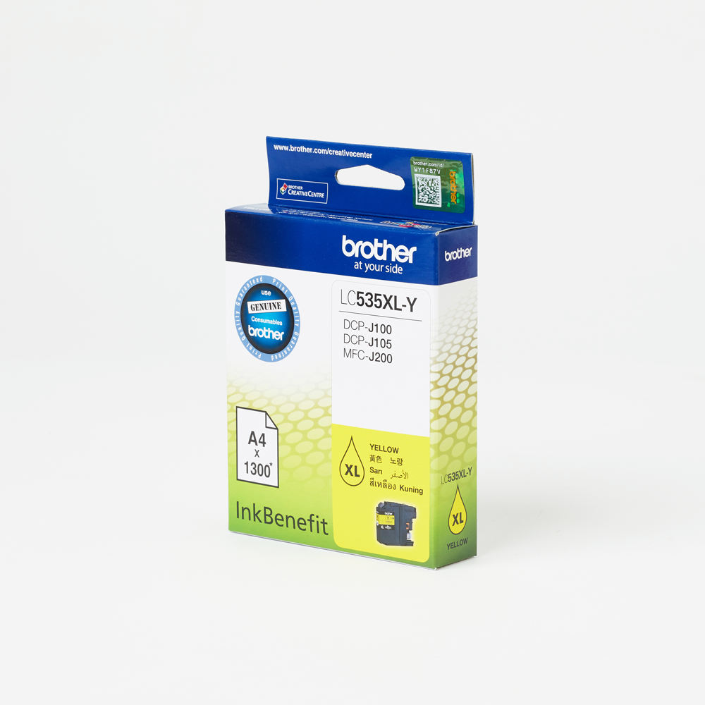Brother LC-535XL Yellow Ink Cartridge
