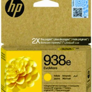 HP 938e Evenmore Yellow Original Ink Cartridge