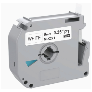 Generic Brother MK-221 9mm black on white MK Tape